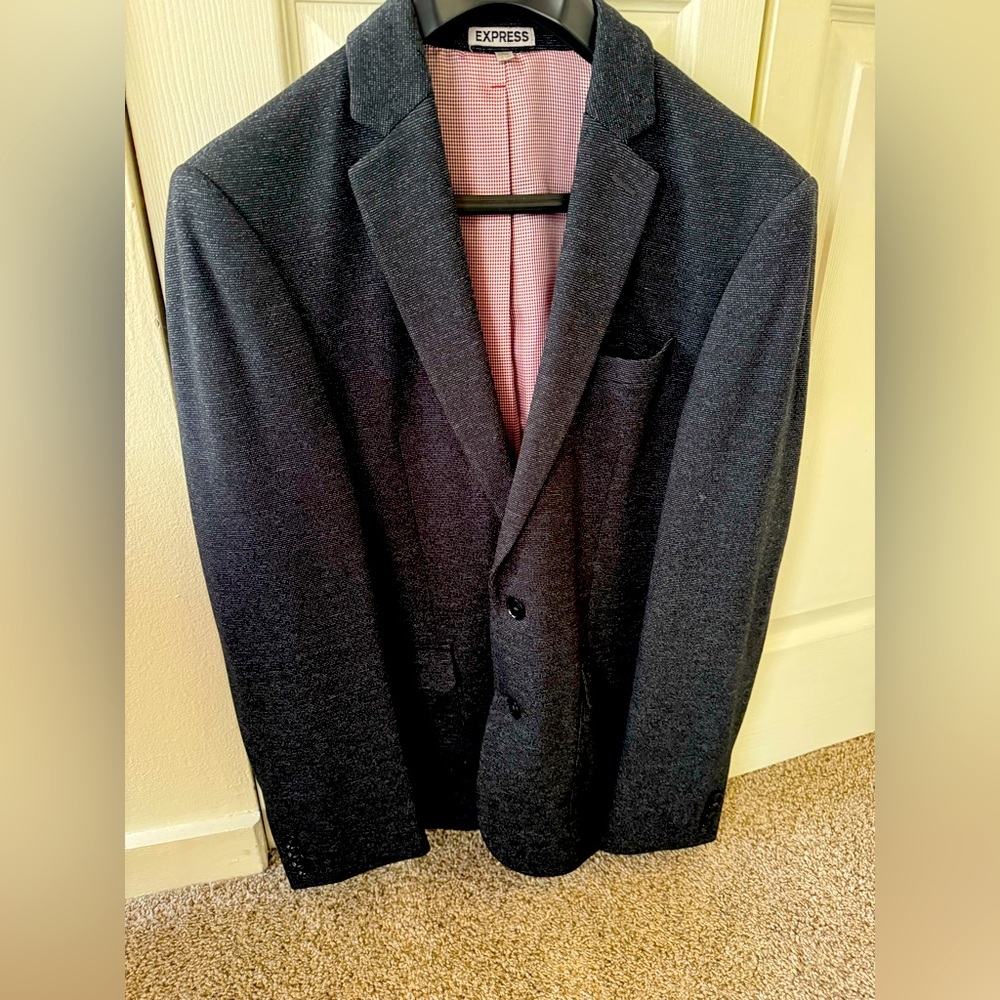 Express Men's Charcoal Blazer